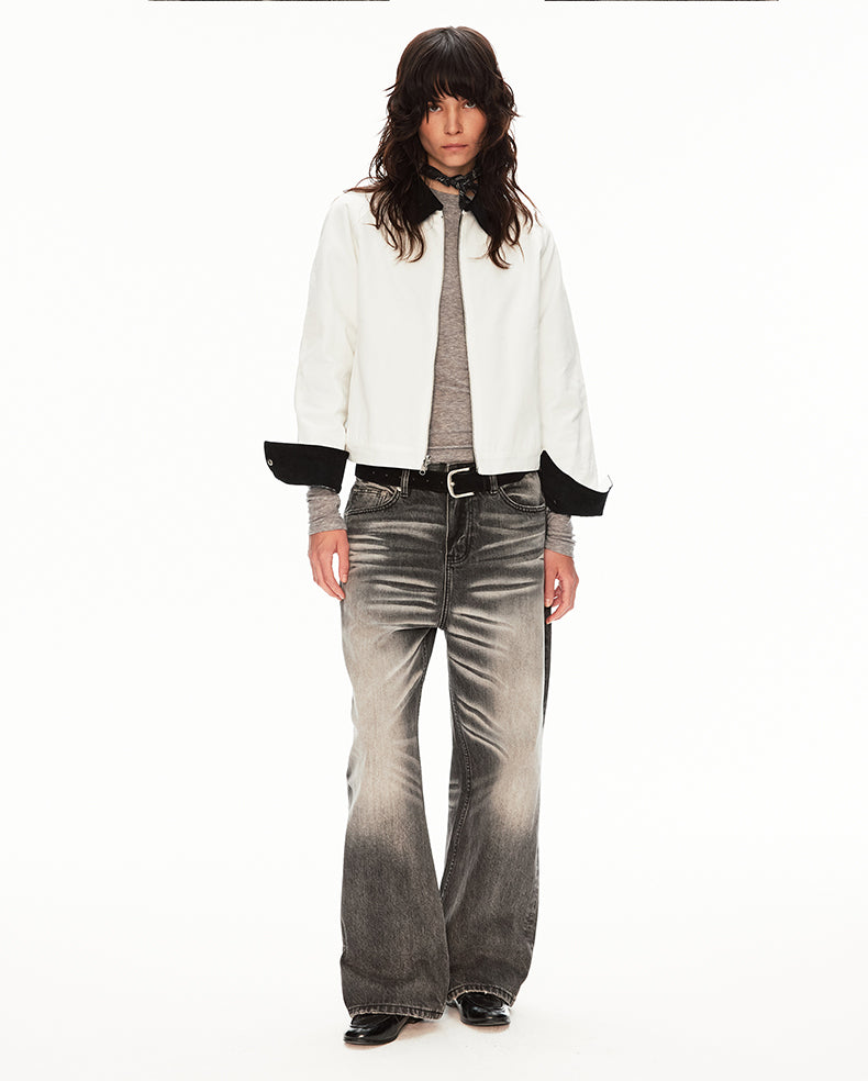 MADWIT FADED WASH JEANS #GD005