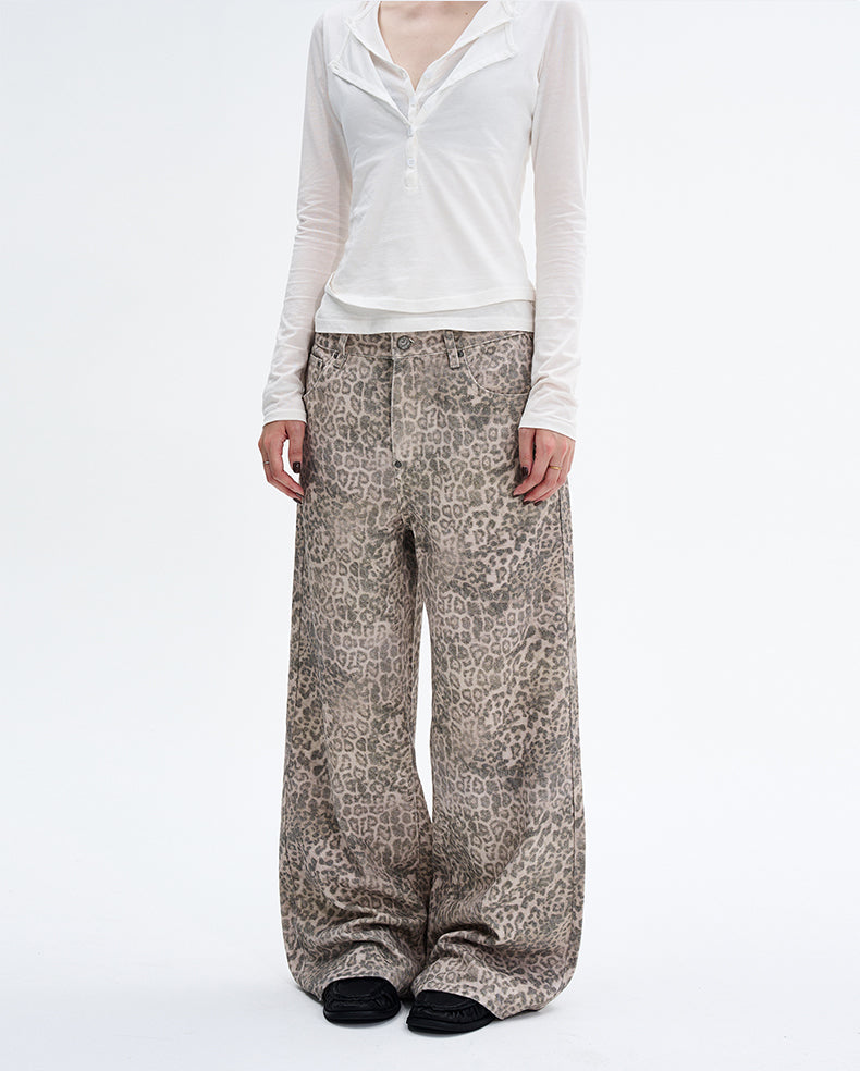 MADWITCH LEOPARD WASH DENIM #CK3577