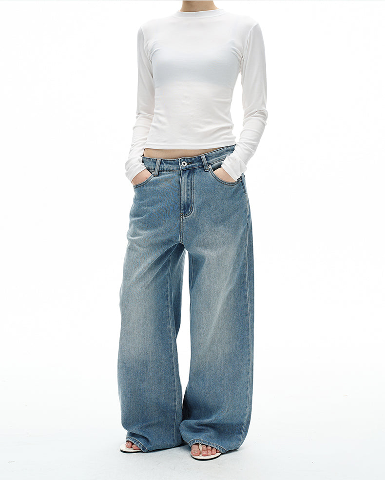 MADWITCH FADE STRAIGHT DENIM #GP9689