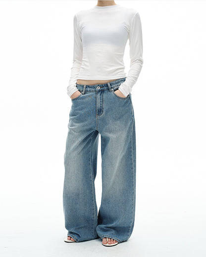 MADWITCH FADE STRAIGHT DENIM #GP9689