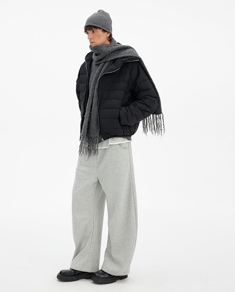 MADWITCH ZIP HOODED PUFFER JACKET #8929-50