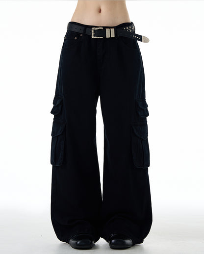 MADWITCH MULTI-POCKET CARGO PANTS #CK3397