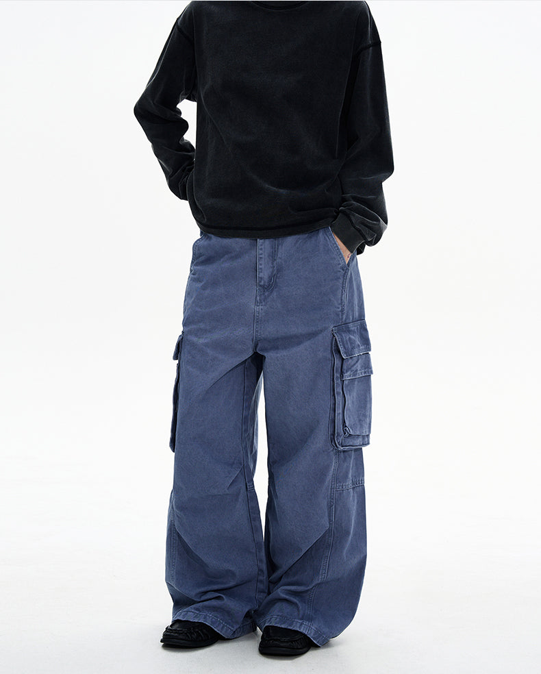 MADWITCH BLEU PLEAT PANTS #DR6815
