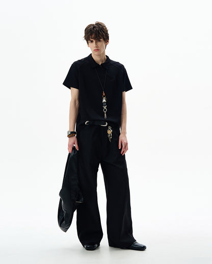 MADWITCH DECONSTRUCTED GRAPHIC TEE #A196