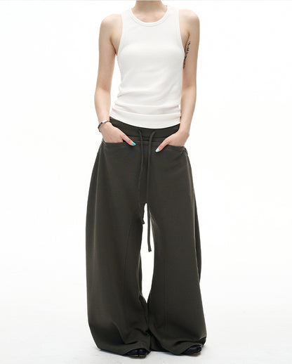 MADWITCH VINTAGE CURVED PATCH SWEATPANTS #C928