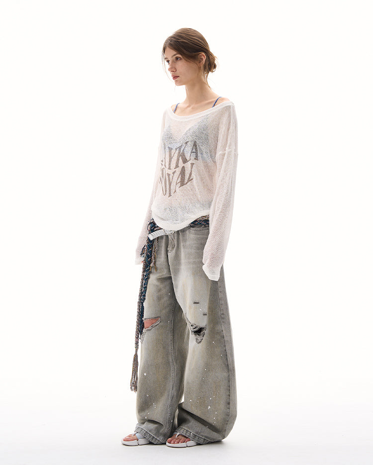 MADWITCH SHEER INSTA-WORTHY TOPS #TX295