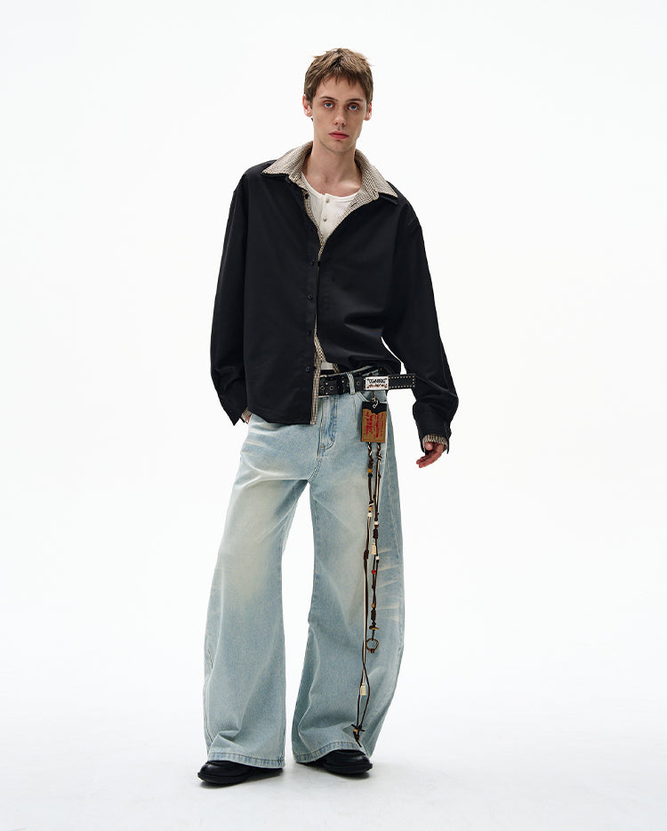 MADWITCH UNISEX COLORBLOCK SHIRT #22720Q25