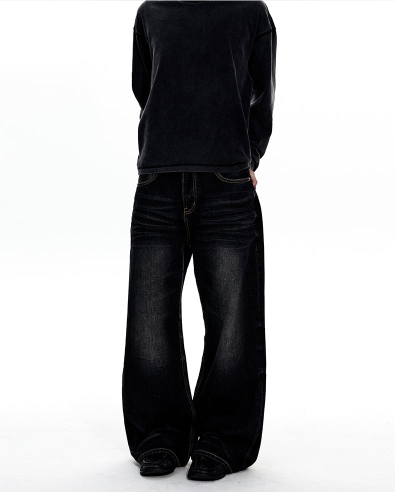 MADWITCH NARROW WASH FLARE JEANS #6118