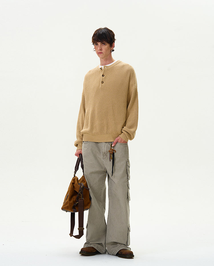 MADWITCH RETRO KNIT SWEATER #C176