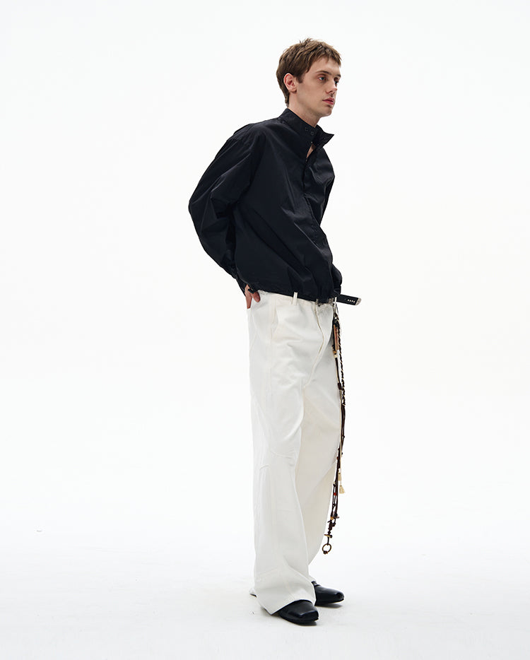 MADWITCH UNISEX HALF-ZIP PULLOVER SHIRT #C248Q25