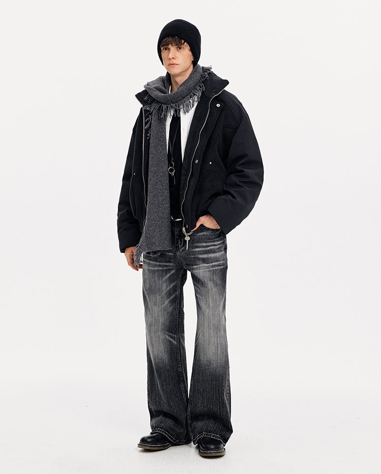 MADWITCH TAILORED HARRINGTON DOWN JACKET #630235
