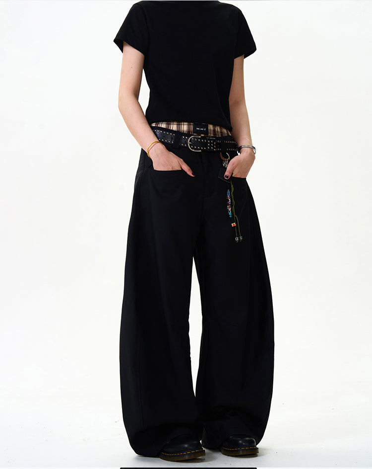 MADWITCH SLIM FIT CURVED CUT DRESS PANTS #CK6586