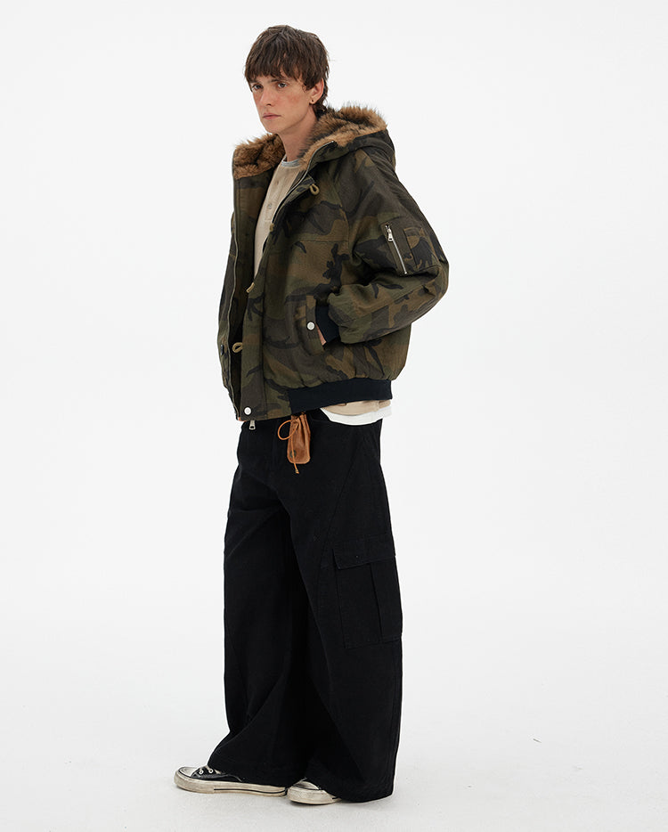 MADWITCH CAMO STREET PARKA JACKET #M1053