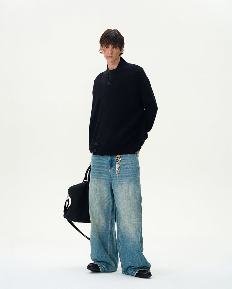 MADWITCH KNITTED CARDIGAN COAT #WL2228