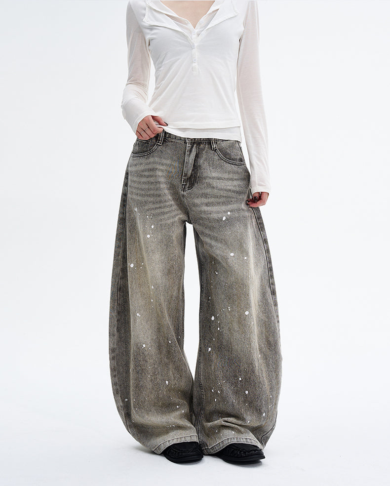 MADWITCH INK SLUNG JEANS #FX066