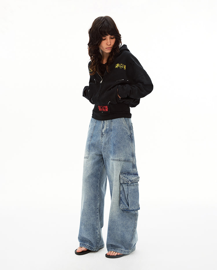 MADWITCH HIGH STREET HOODED SWEATSHIRT #26159