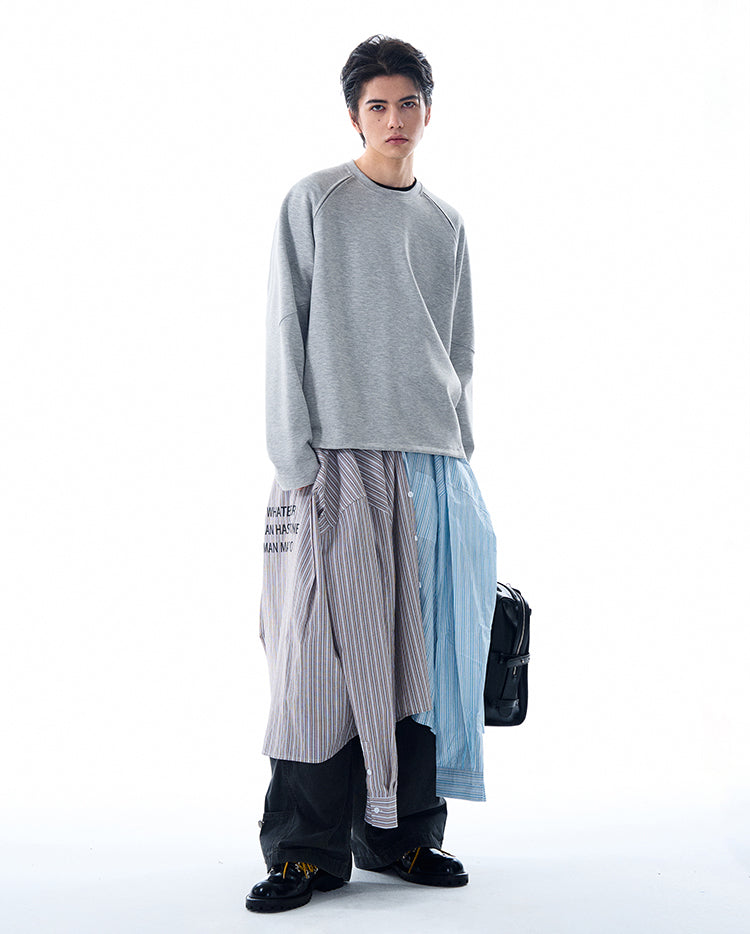 MADWITCH CASUAL LIGHTWEIGHT SWEATSHIRT #L310Q24