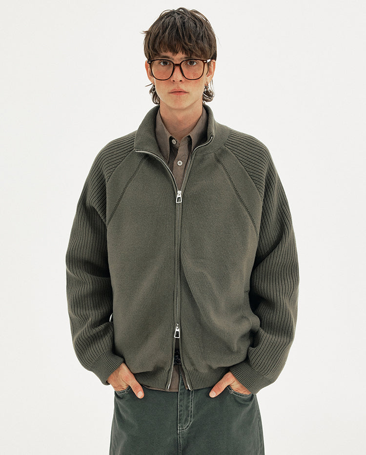 MADWITCH KNIT PUFF JACKET #YR15