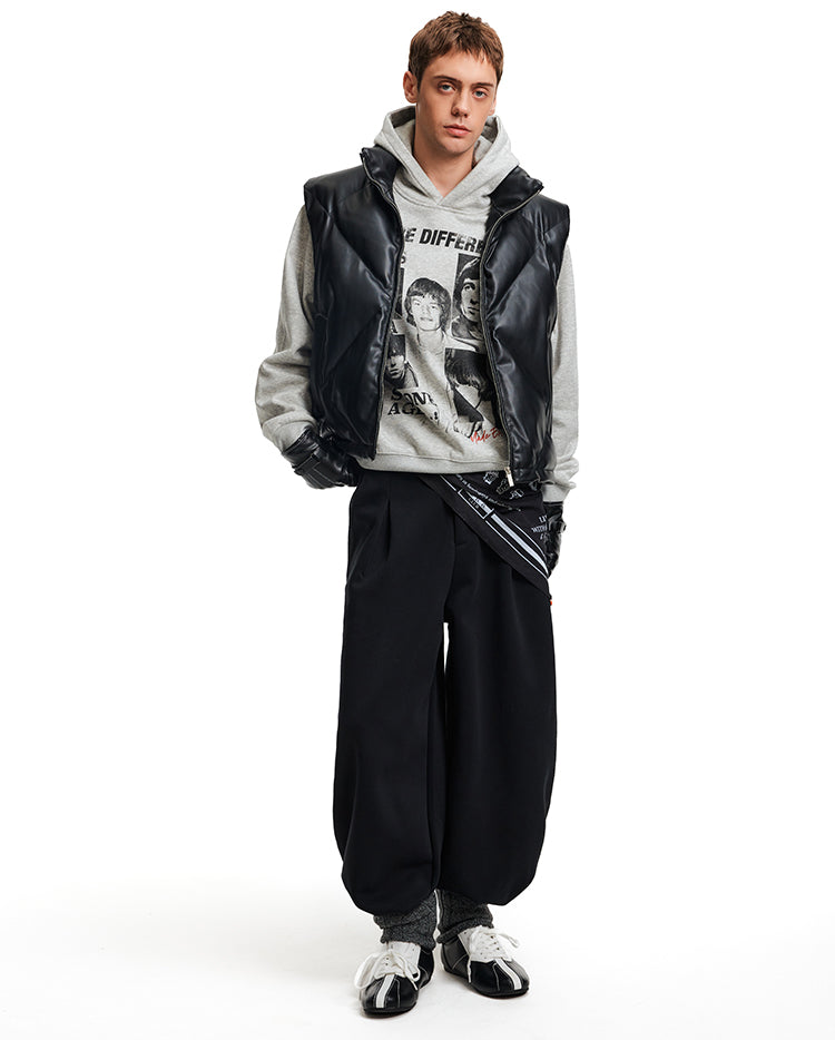MADWITCH PU STAND VEST #AW25108