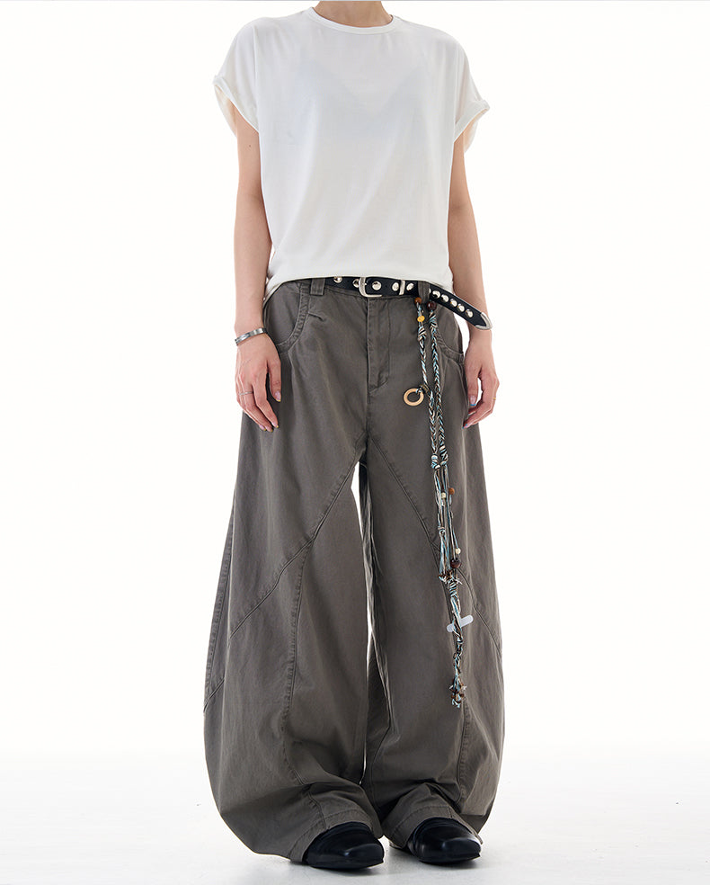 MADWITCH ASYMETRIC PANELED TROUSERS #CK6822