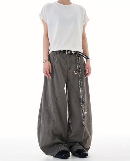 MADWITCH ASYMETRIC PANELED TROUSERS #CK6822