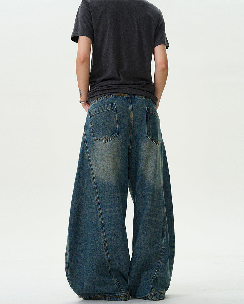 MADWITCH ANKLE-WRAPPED VINTAGE DENIM #24128