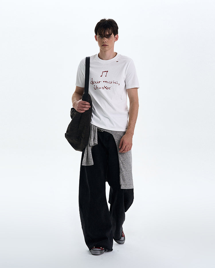 MADWITCH VERSATILE PRINTED T-SHIRT #27311