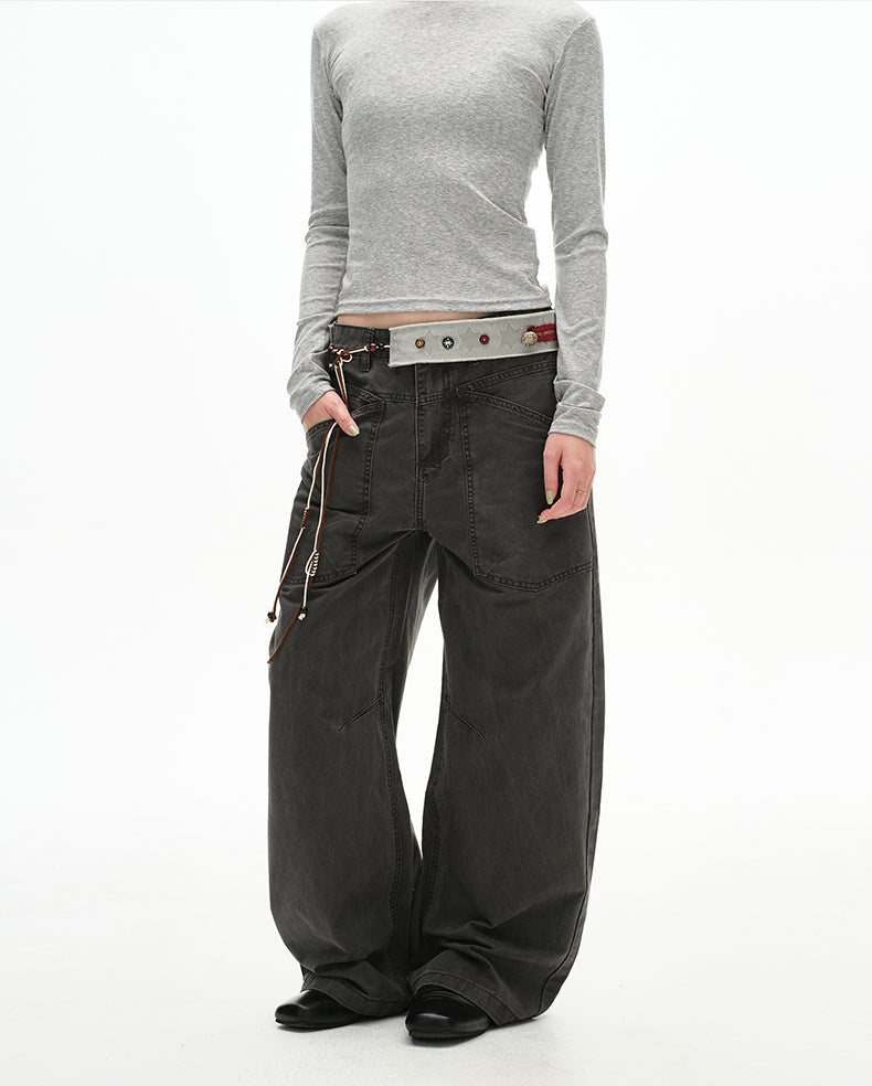 MADWITCH CARGO DROP PANTS #CK3570
