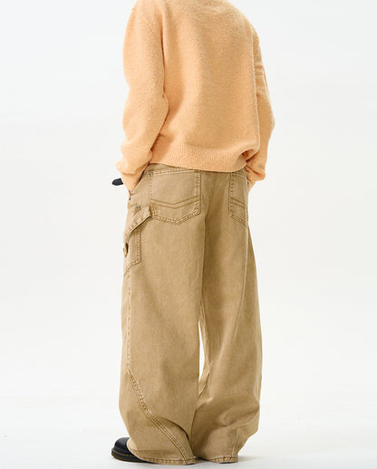 MADWITCH WASHED VINTAGE CARGO PANTS #CK3338