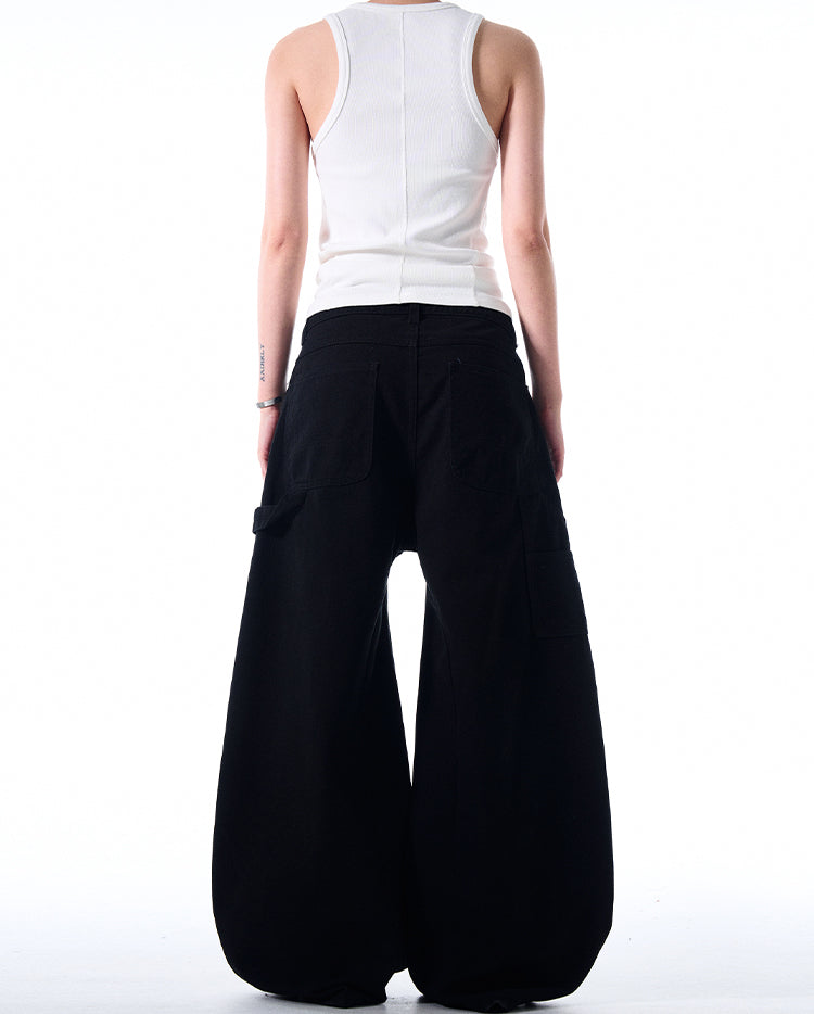 MADWITCH MAILLARD WIDE-LEG PANTS #DR6301