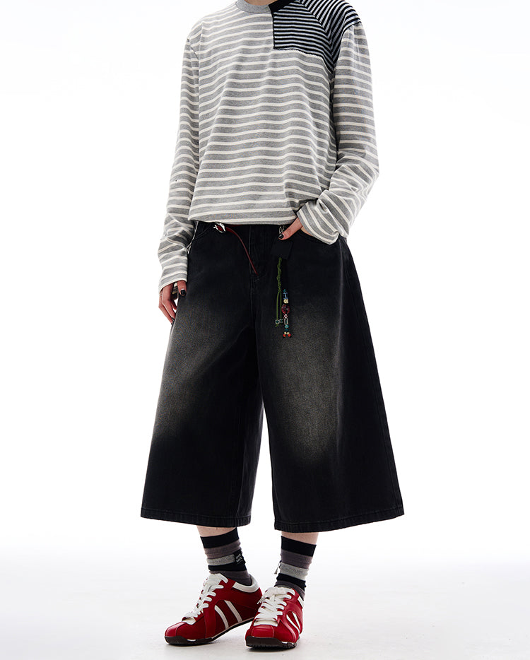 MADWITCH BOOTCUT GENDERLESS CROP JEANS #WHOA099
