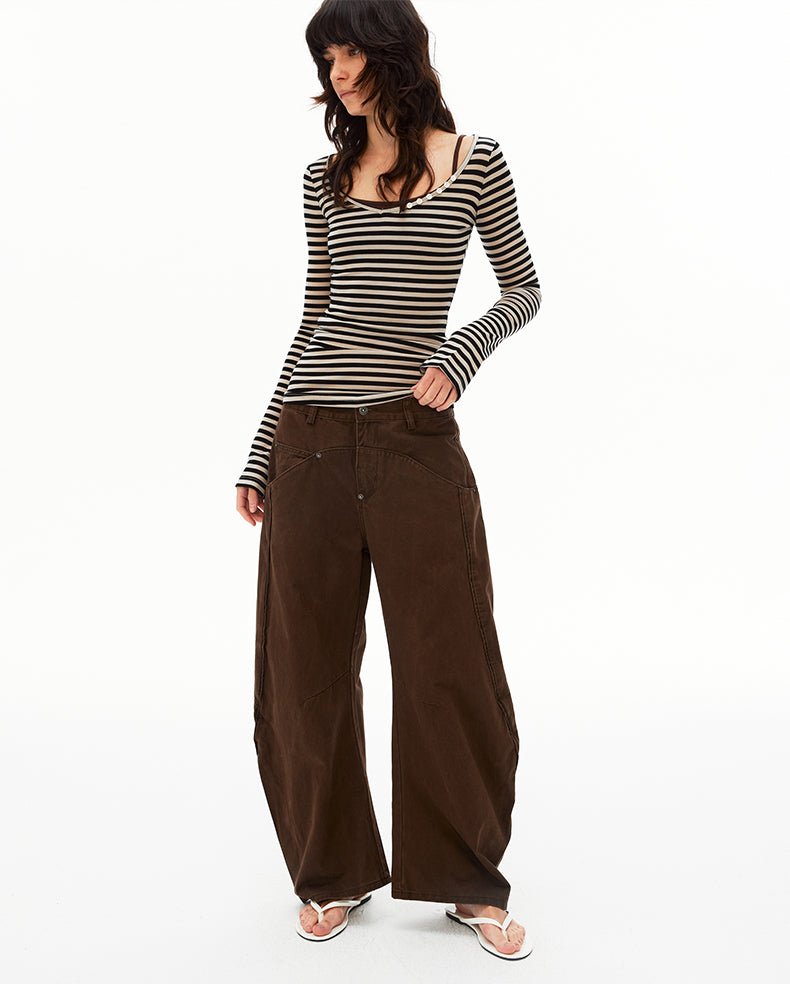 MADWIT RELAXED UTILITY PANTS CK3617 - MadWitch Store