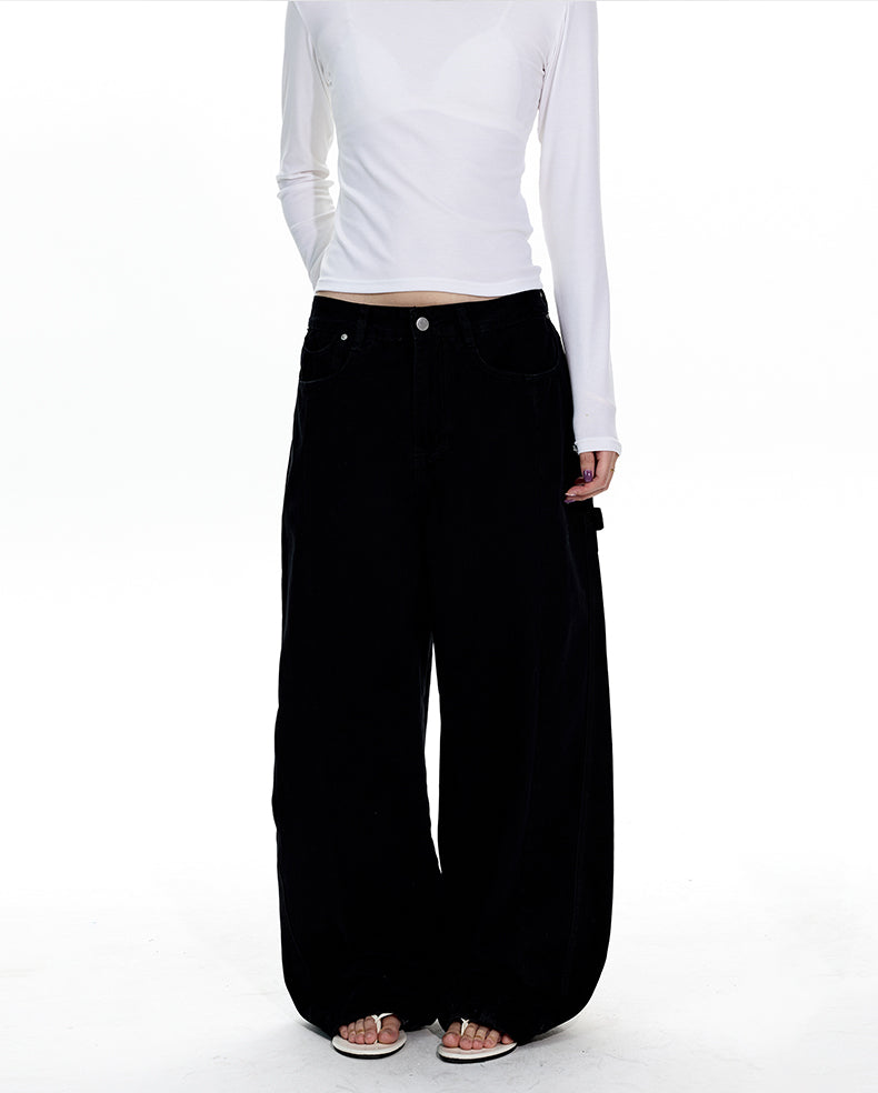 MADWITCH DECONSTRUCTED VINTAGE WORKWEAR JEANS #CK3590