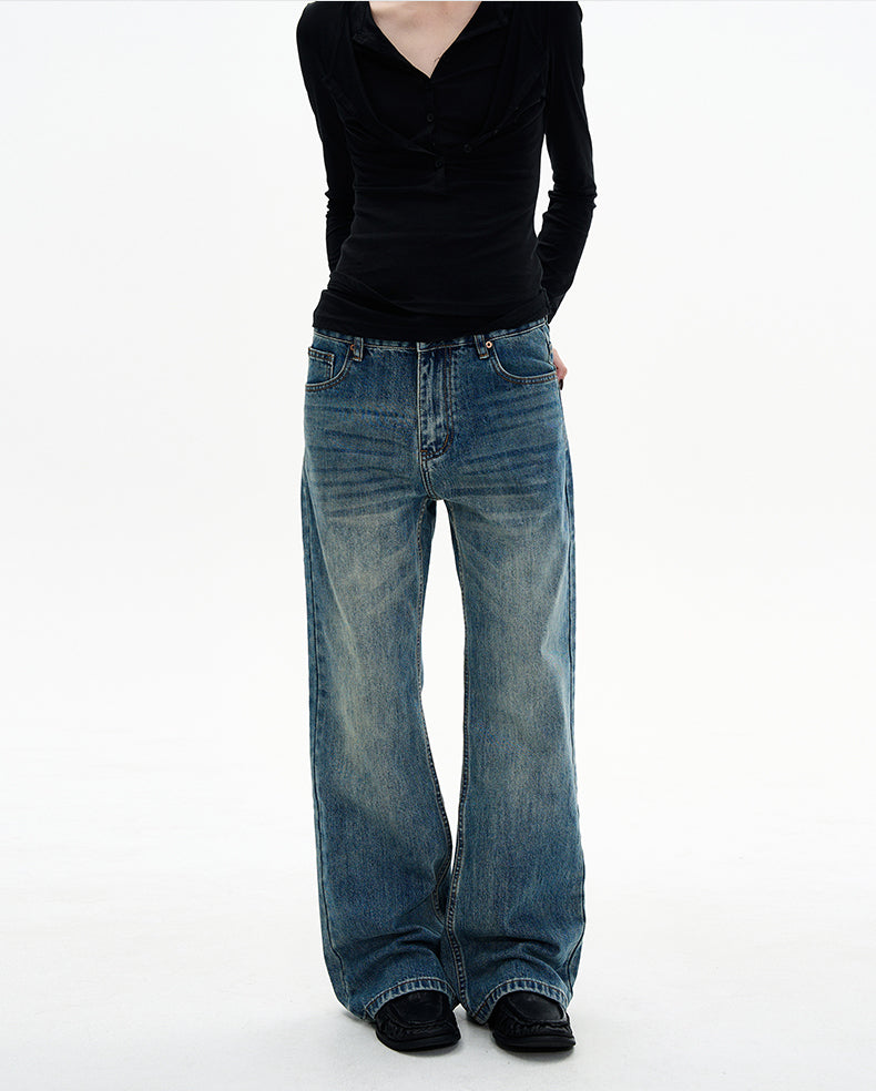 MADWITCH AGED STRAIGHT DENIM #N5531