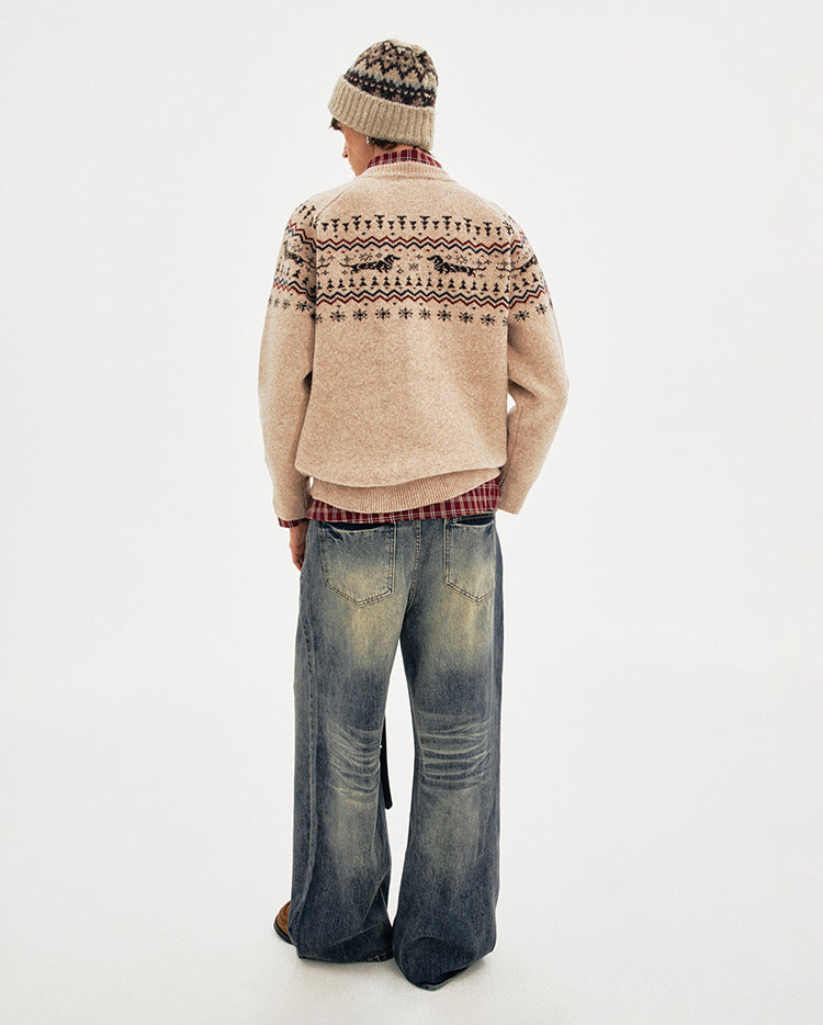 MADWITCH NORTH ROUND SWEATER #991065