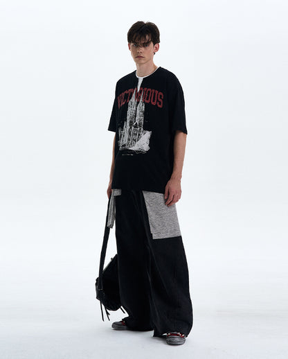 MADWITCH CREATIVE LAYERED TEE #990363
