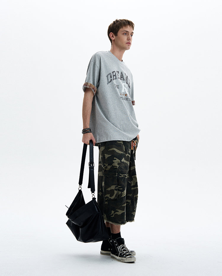 MADWITCH CONTRAST SLEEVE TEE #990511