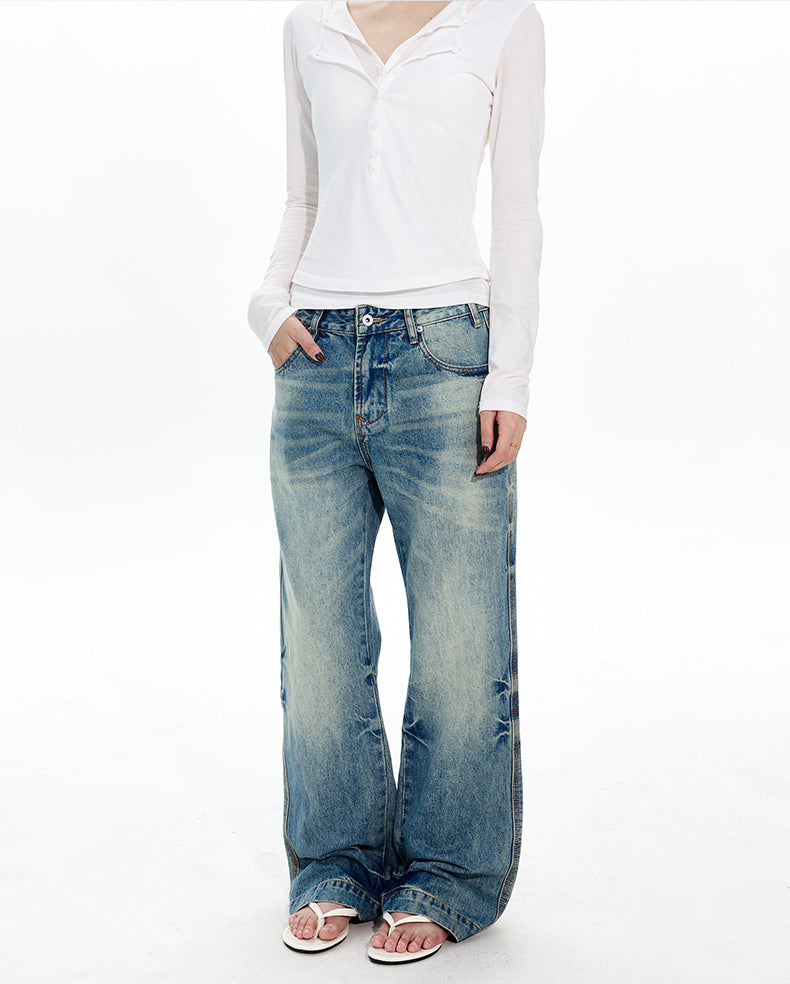 MADWITCH STONE FLARE DENIM #GPC5533N