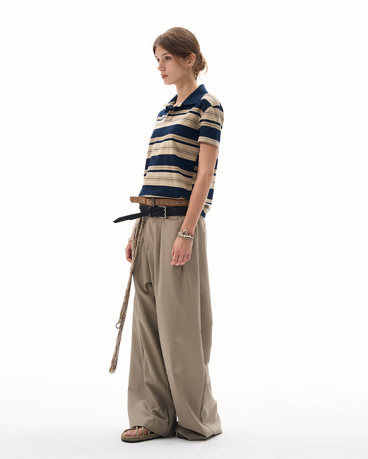 MADWITCH DISTRESSED VINTAGE POLO #G1306