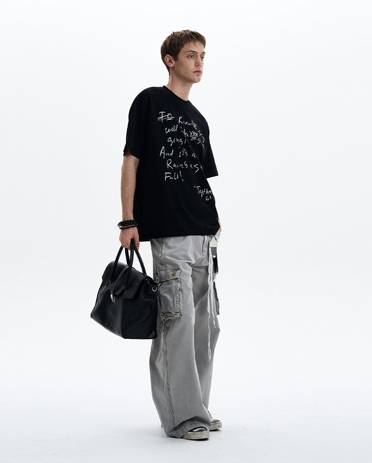 MADWITCH GRAFFITI CASUAL TEE #27312