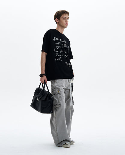 MADWIT GRAFFITI CASUAL TEE #27312