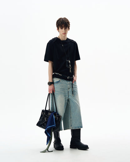 MADWITCH OVERSIZED COTTON TSHIRT #H29