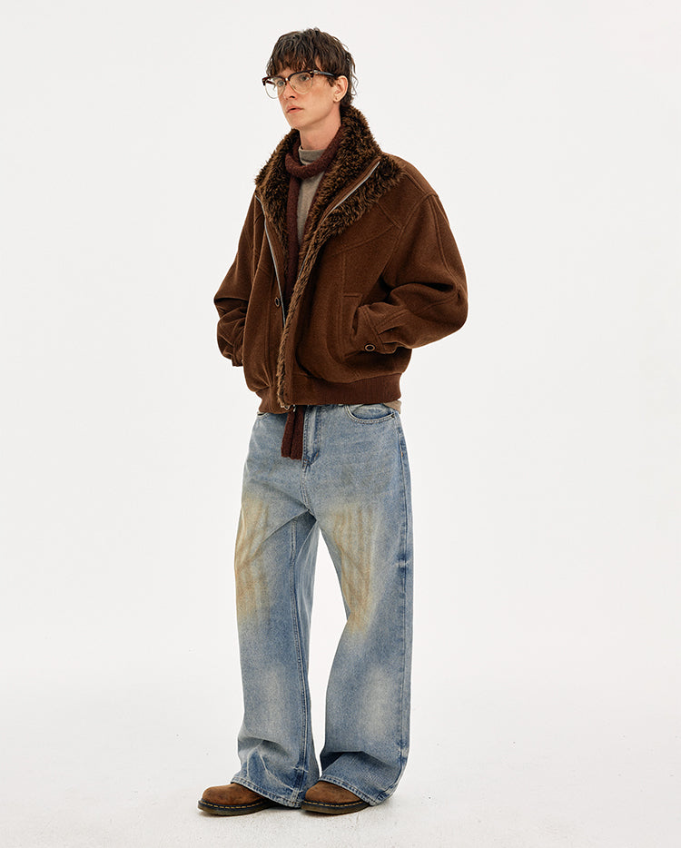 MADWITCH RECONSTRUCTED NOTCHED LAPEL JACKET #880589