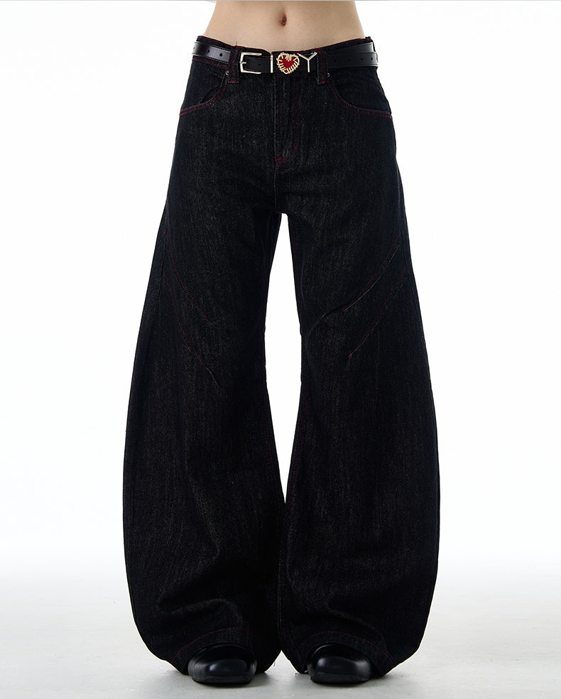 MADWITCH VINTAGE ANKLE-WRAP DENIM #G6697