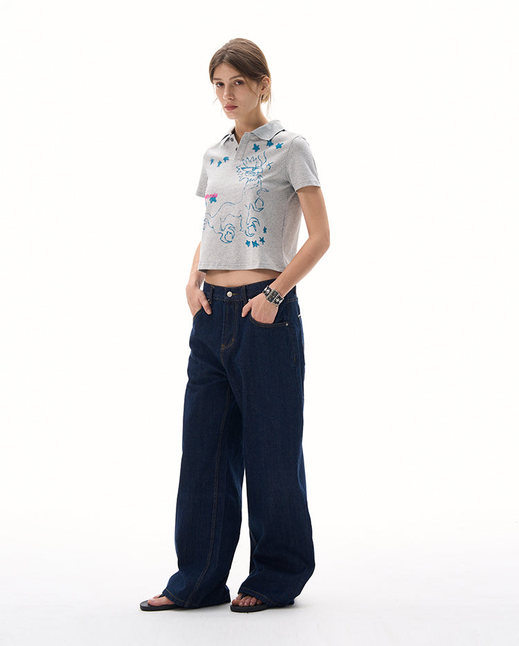 MADWITCH SUMMER PRINTED T-SHIRT #L989