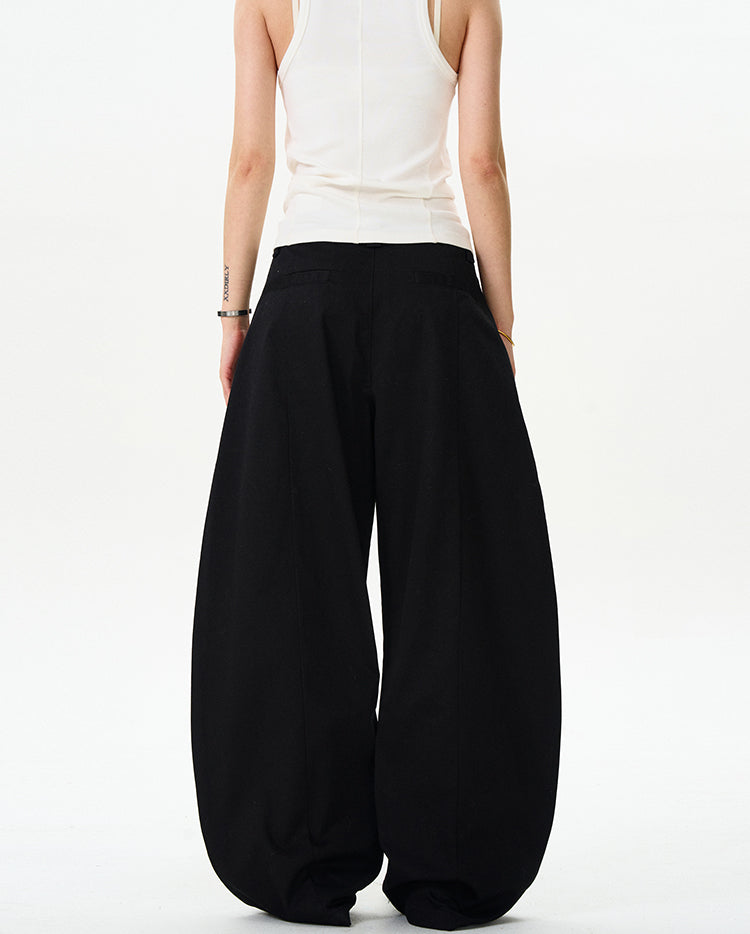 MADWITCH BUTTON-FLY BAGGY CASUAL PANTS #CK6613