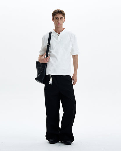 MADWITCH HENLEY NECK SHORT SLEEVE #G1343