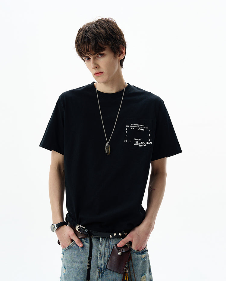 MADWITCH ORIGINAL MINIMALIST TEE #MD4199