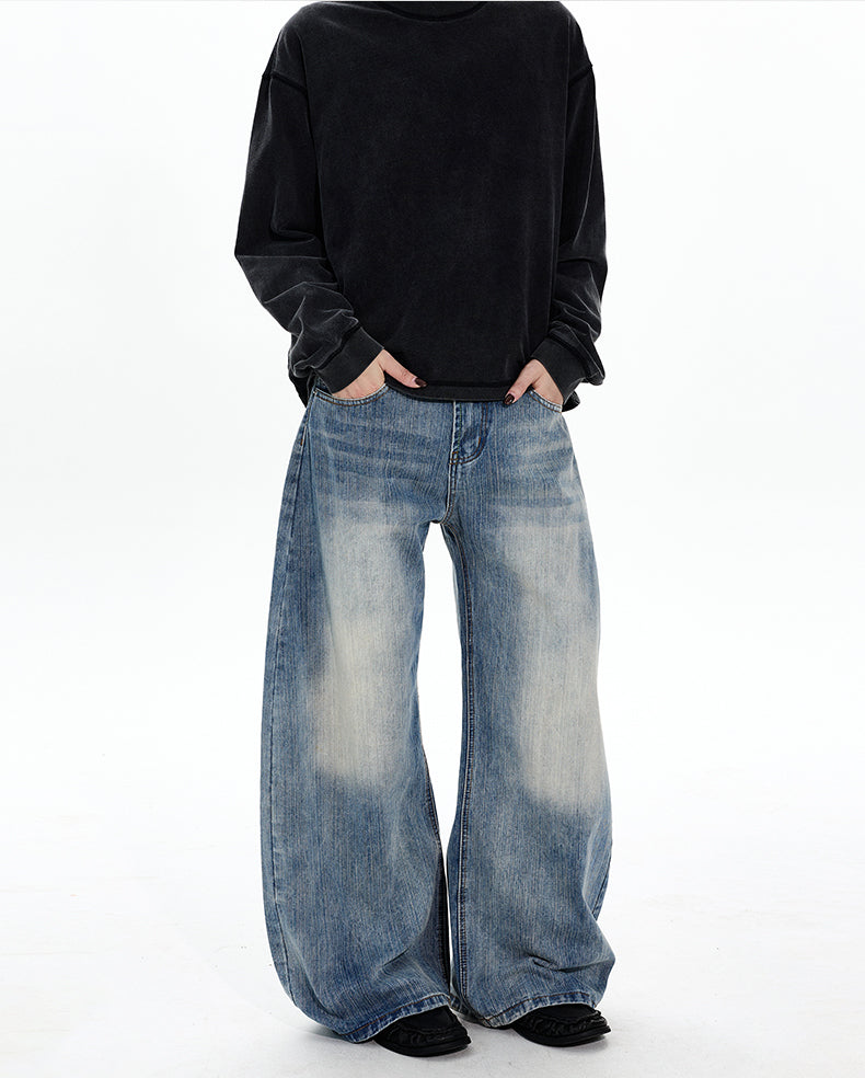 MADWITCH SLUB WIDE DENIM #G6669