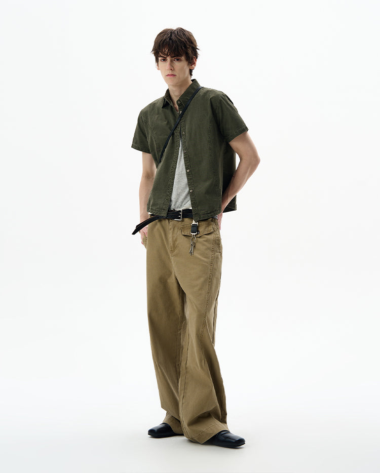 MADWITCH SHORT SLEEVE WORK SHIRT #CW1198N
